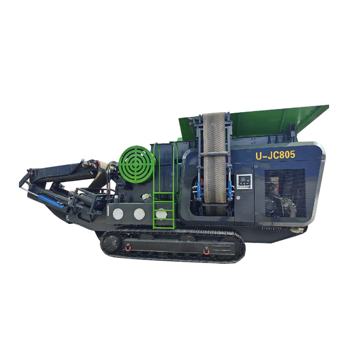 Мобильная щековая дробилка на гусеничном ходу U-JC805