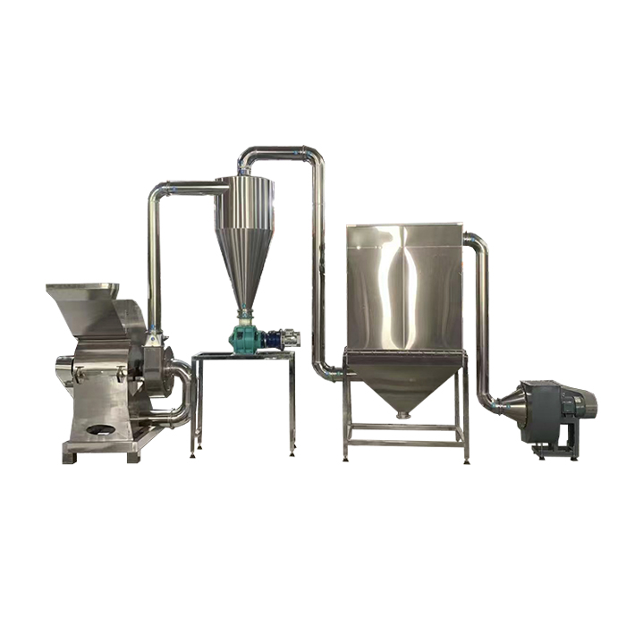 Молотковая дробилка с импульсным пылеуловителем 600