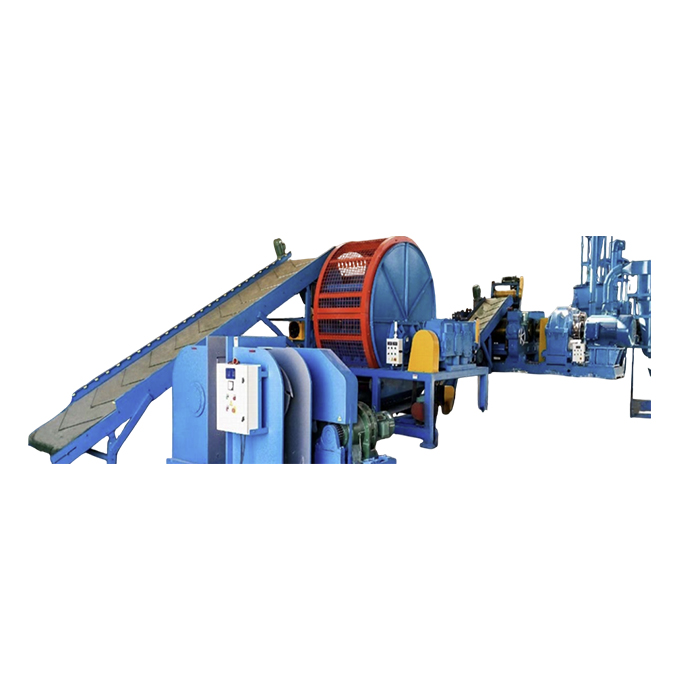 Линия по переработке шин в крошку JXM-2000