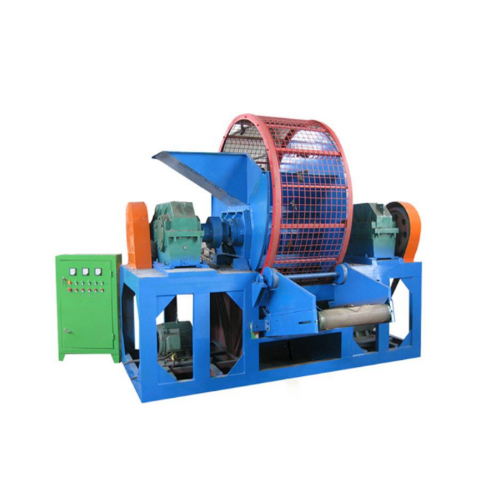 Двухвальный шредер для измельчения шин TS-900