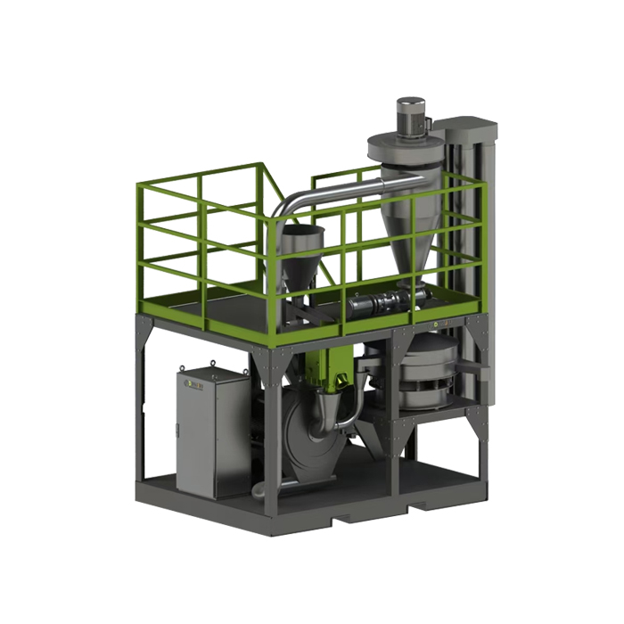 Дисковая мельница тонкого помола для пластика MF-500