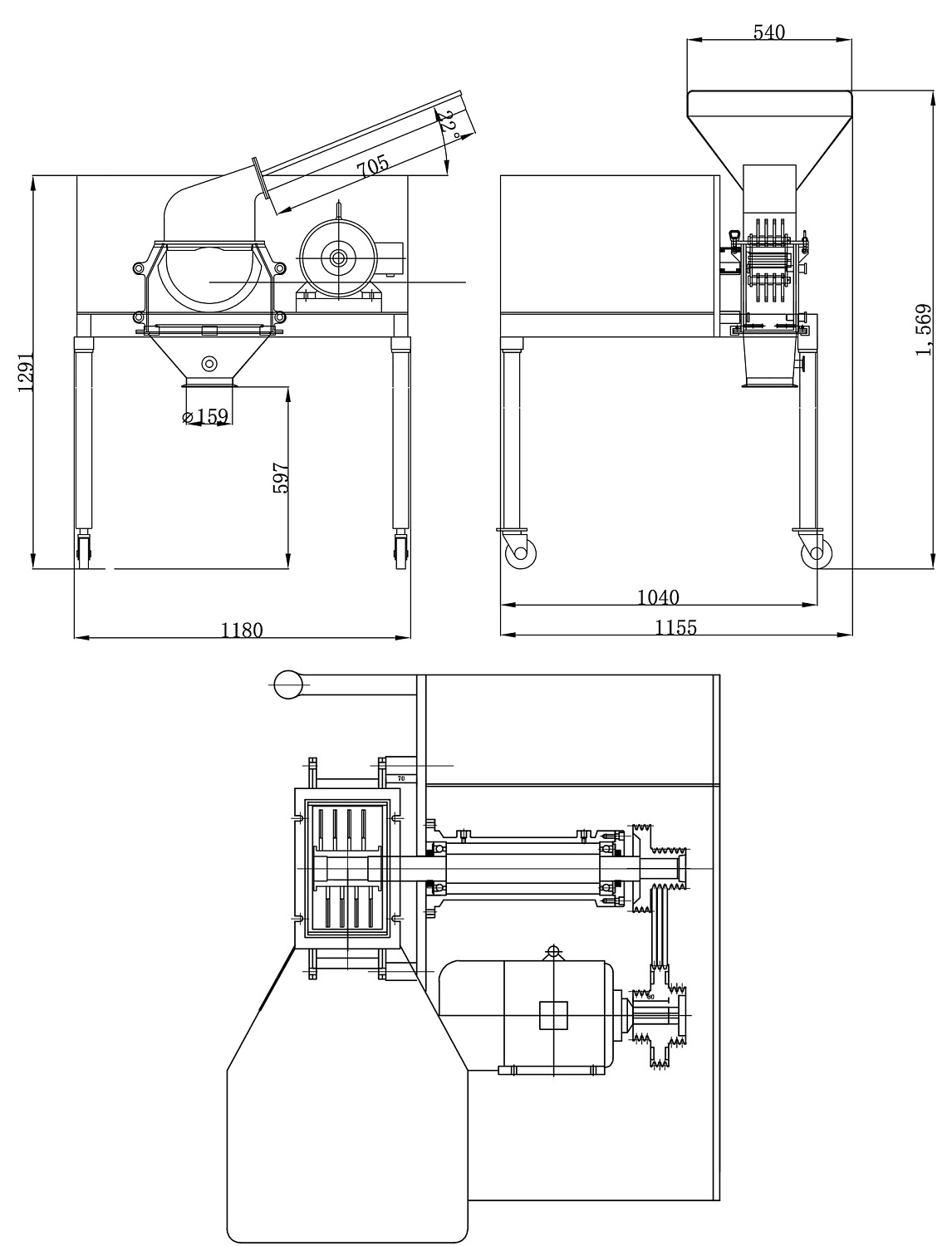 Дробилка GFSJ-16B