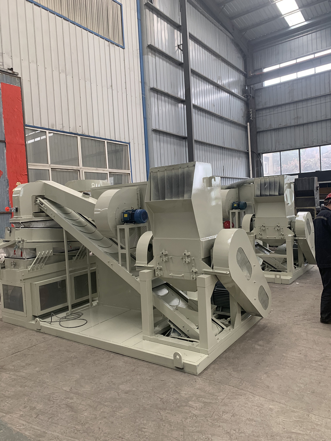 Установка для переработки медного и алюминиевого кабеля XJY-600